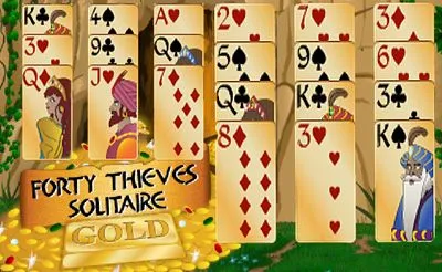 Forty Thieves Solitaire