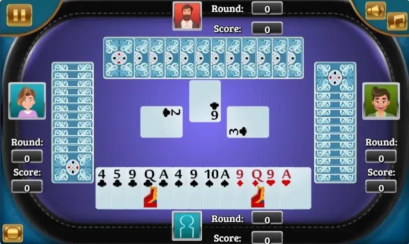 Free Hearts Game Screenshot