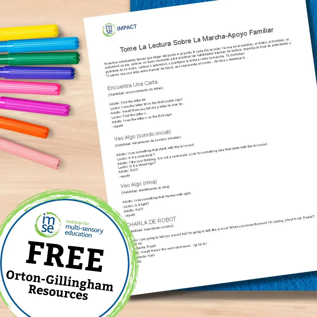 Family Support - Reading on the Road (Spanish)