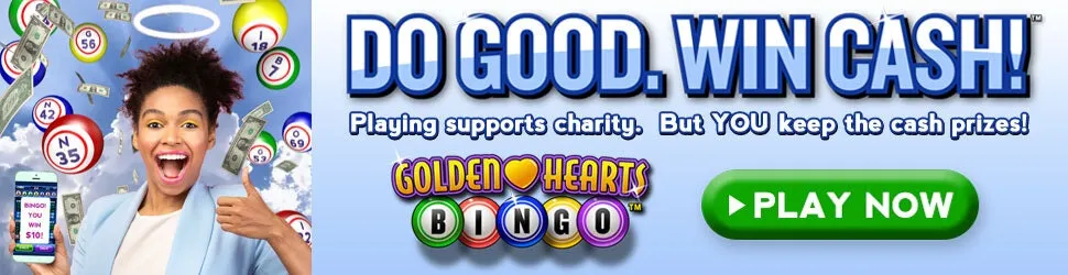 Golden Hearts Bingo image