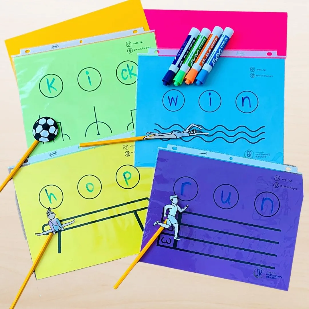 Dry Erase Olympics Blending