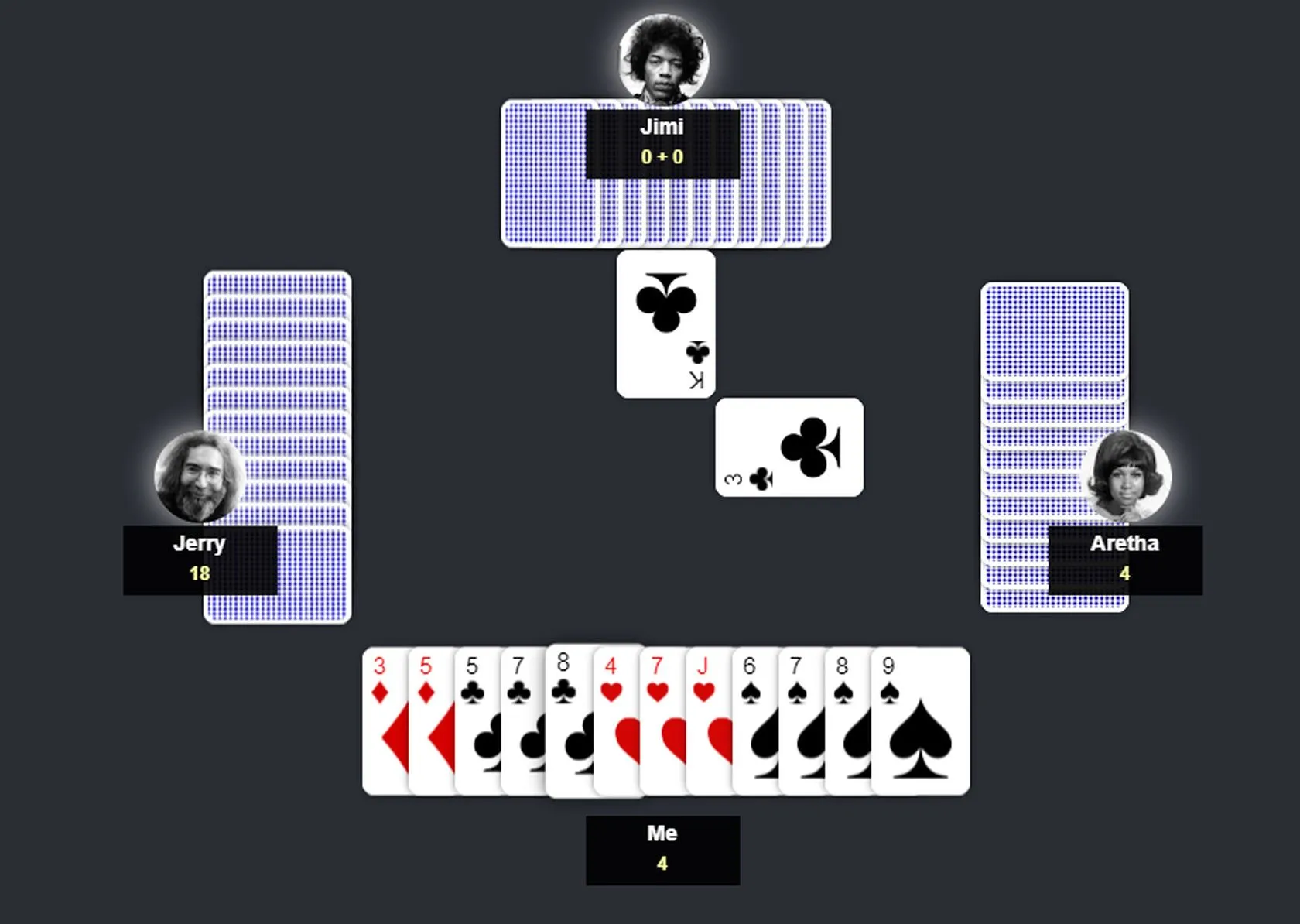 hearts card game website