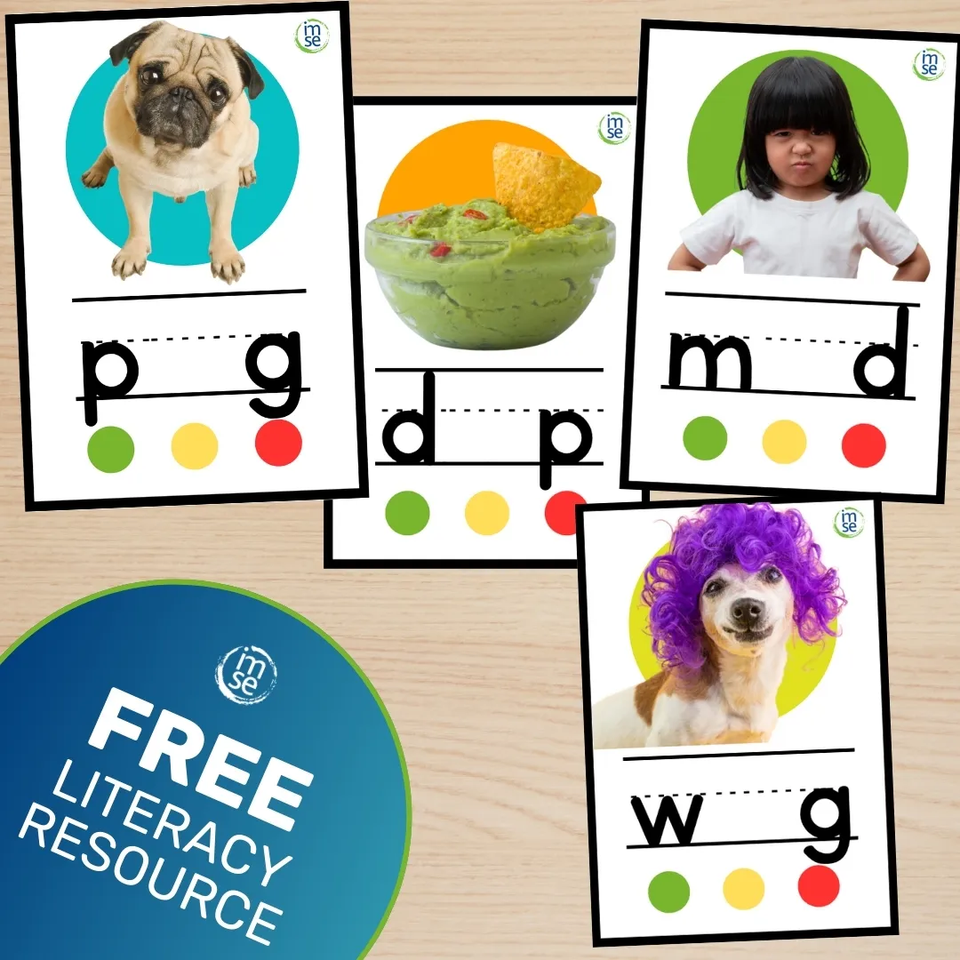 Vowel Card Freebie