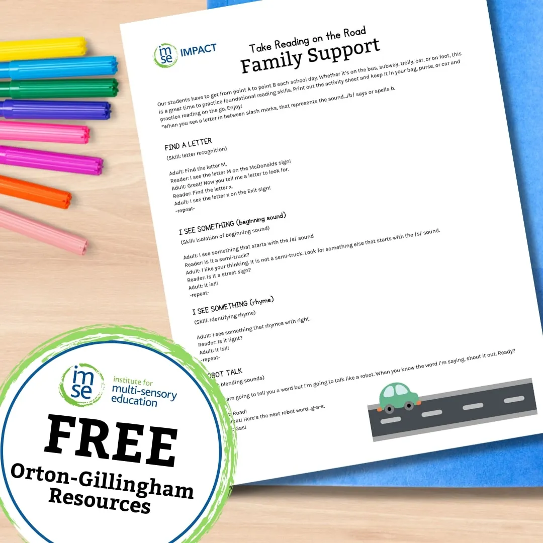 Family Support - Reading on the Road