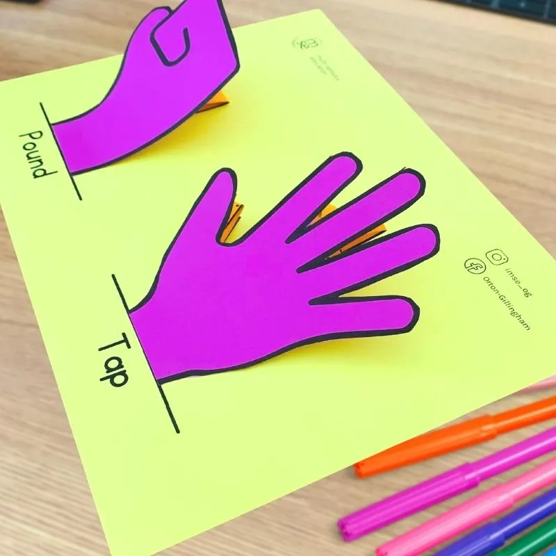 Pop-up Dictation Hands