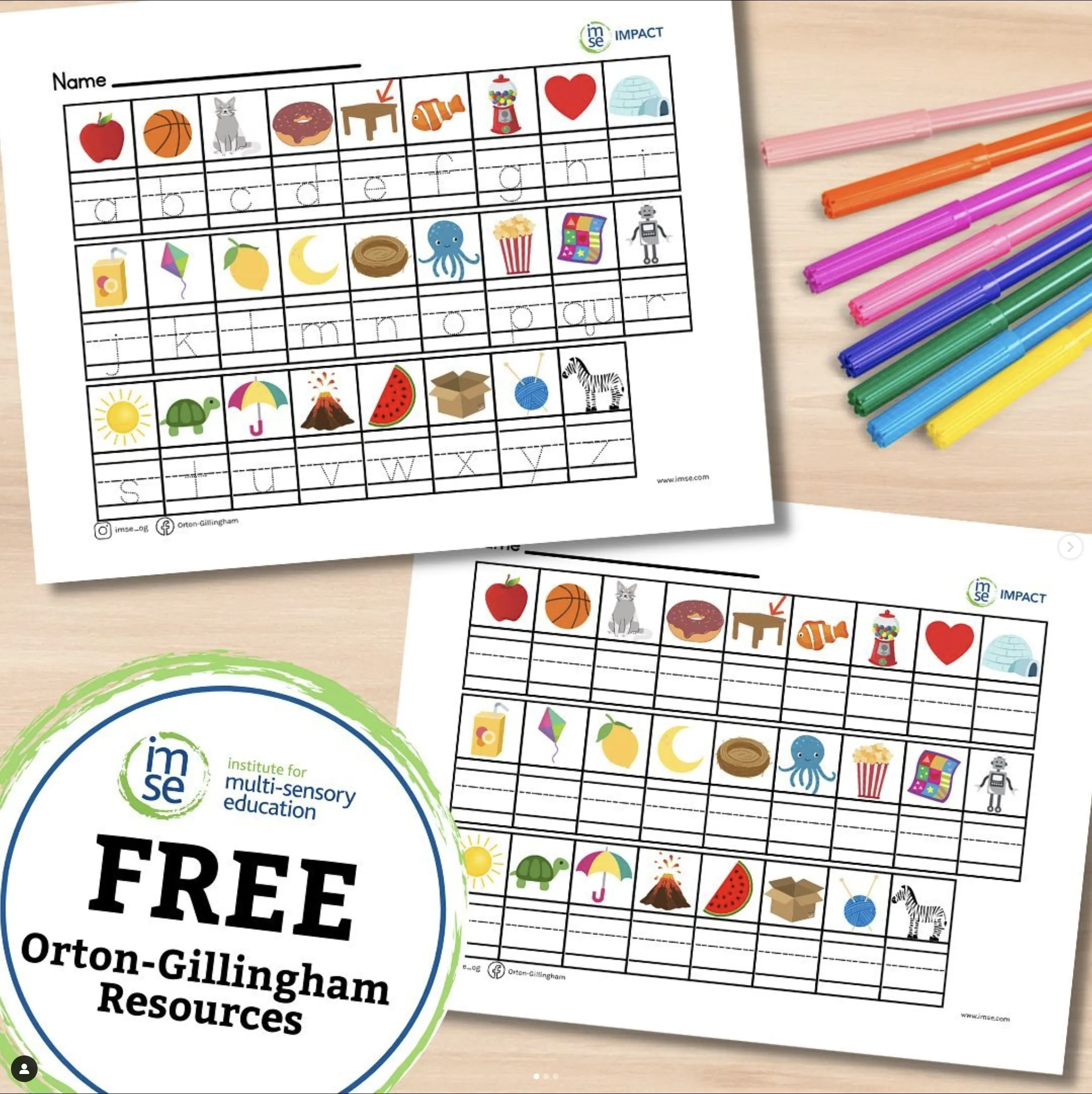 Alphabet Writing Freebie