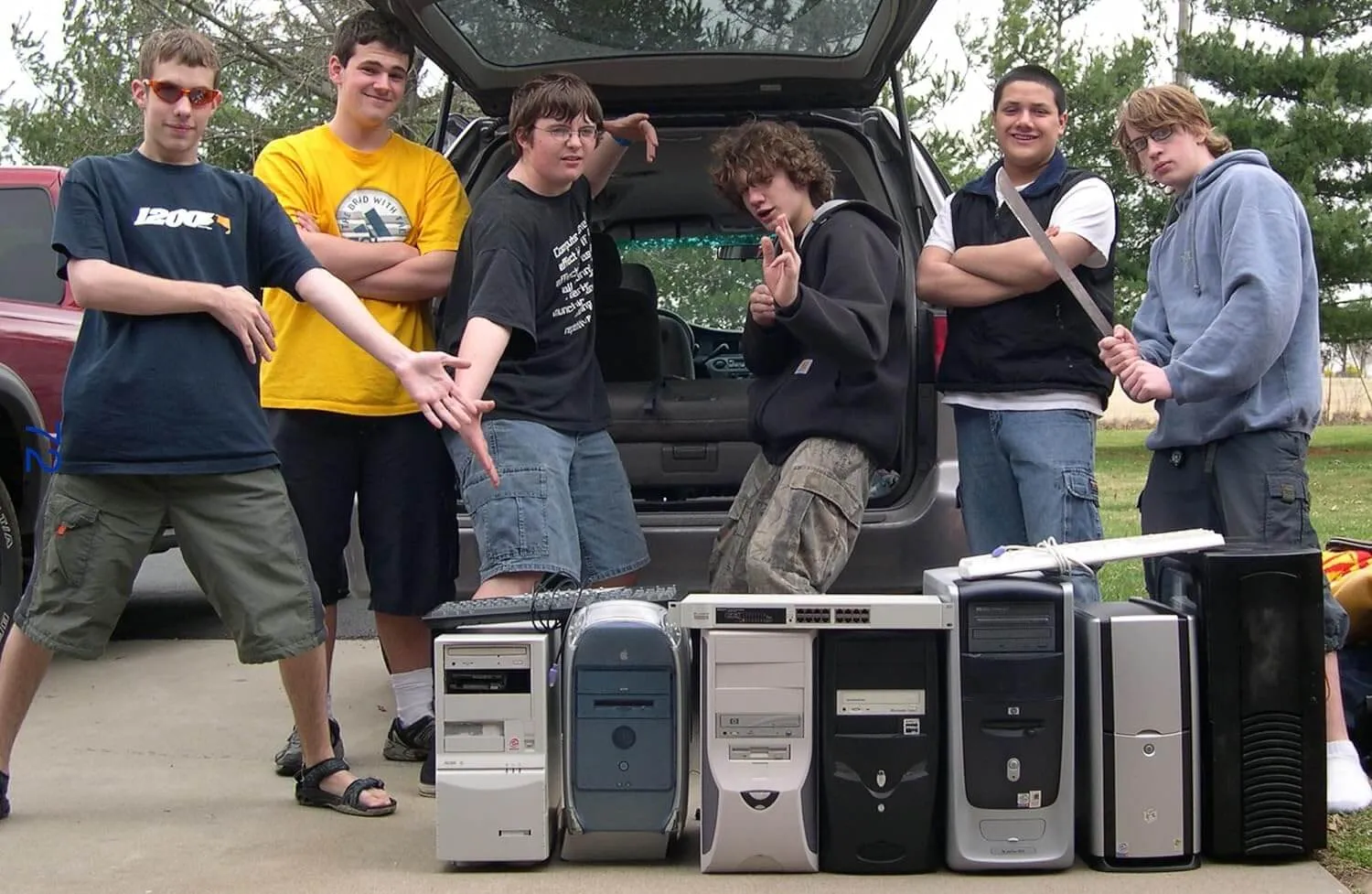 photo of gamers from merrit k&rsquo;s lan party book
